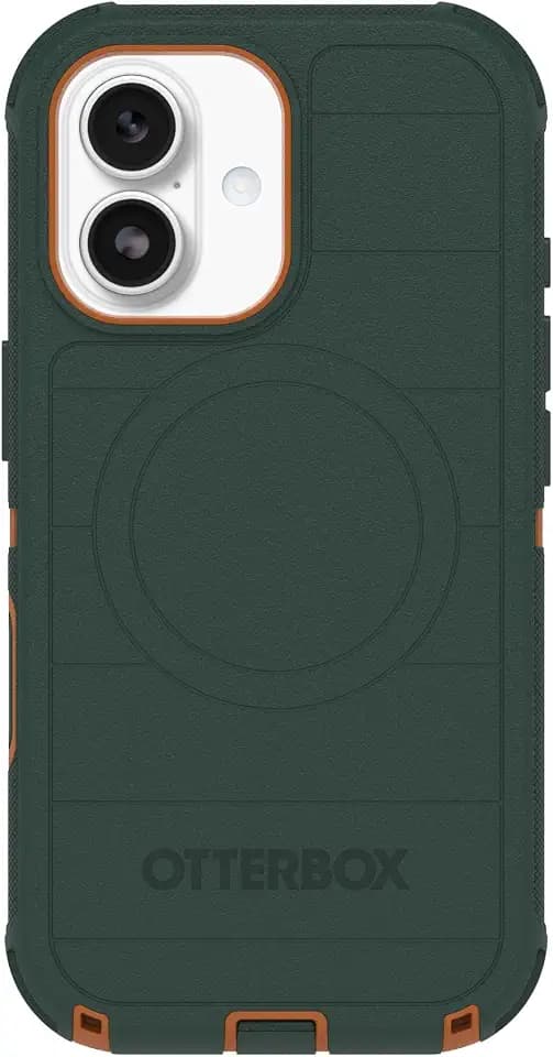 OtterBox Schutzhülle für iPhone 17 Defender Pro Serie – Grüne Intrigue – robuste, robuste und langlebige iPhone-Hülle, zum Aufstecken auf MagSafe