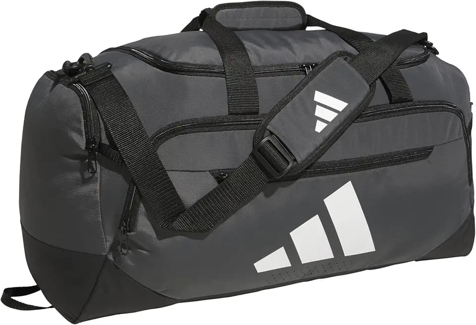 adidas Defender Duffel Bag, Team Dark Grey, OSFA