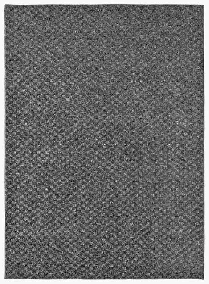 Garland Rug Medallion 7'6" x 9'6" Cinder Gray Non Slip Area Rug- Ideal for Living Rooms & Hallways, Stylish & Durable for High-Traffic Areas