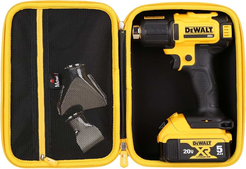 Mchoi Hard Case for DEWALT 20V MAX Heat Gun DCE530B, DCF887B DCF845B