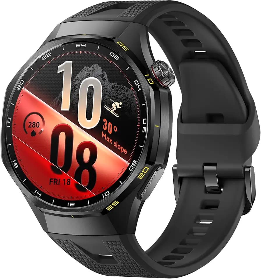 HUAWEI Watch GT 7 Pro Smartwatch, Titanlegierung, EKG, GPS, 46 mm, Schwarz