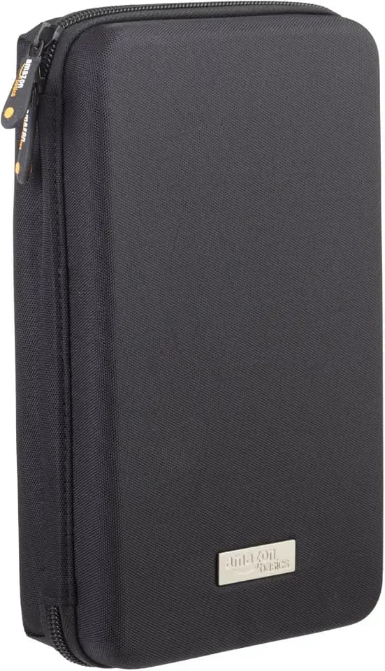 Amazon Basics Universaltasche für elektronische Kleingeräte, Schwarz