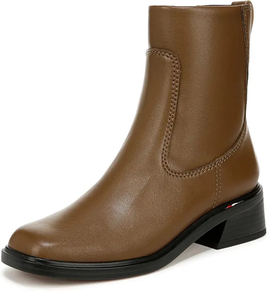 Franco Sarto Women's Gracelyn Low Block Heel Ankle Boot