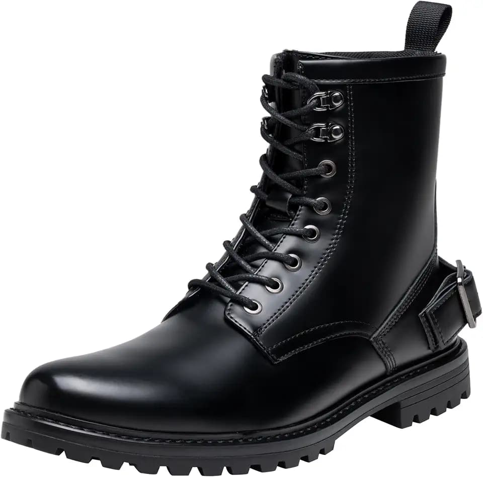 Jousen Mens Boots Casual Boots Chukka Combat Boots
