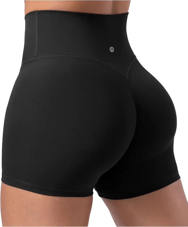 ENERBLOOM Women's Biker Shorts Workout 2.5" /4" / 6" Hidden Scrunch