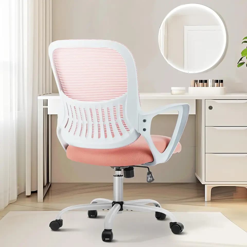 Sweetcrispy Ergonomic Home Office Desk Chair, Managerial Executive Chair