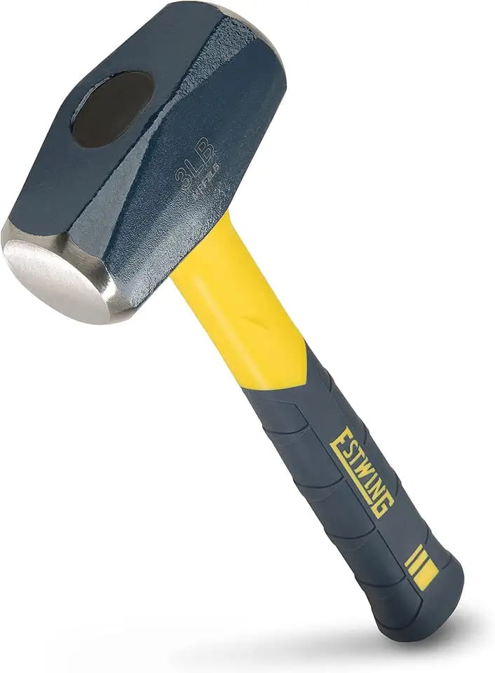 ESTWING Sure Strike Drilling/Crack Hammer, 3lb Hand Sledge, MRF3LB