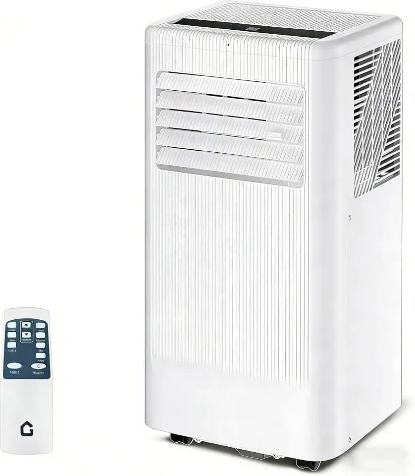 10000 BTU Portable Air Conditioners, 3 in 1 Portable AC with Cool, Dry, Fan Modes, Quiet Air Conditioners Cools Room up to 560 sq.ft, LED Display, Remote & 24H Timer, for Bedroom/Dorms/Apartments