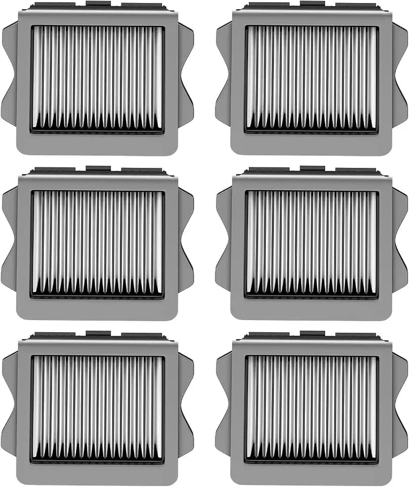 Nukisa 6 Pcs Vacuum Filter Replacement Compatible with Tineco S3 & S5 Mop