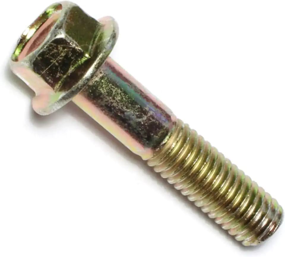 Hard-to-Find Fastener 014973240400 Grade 8 Coarse Hex Flange Bolts, 7/16-14 x 2, Piece-4