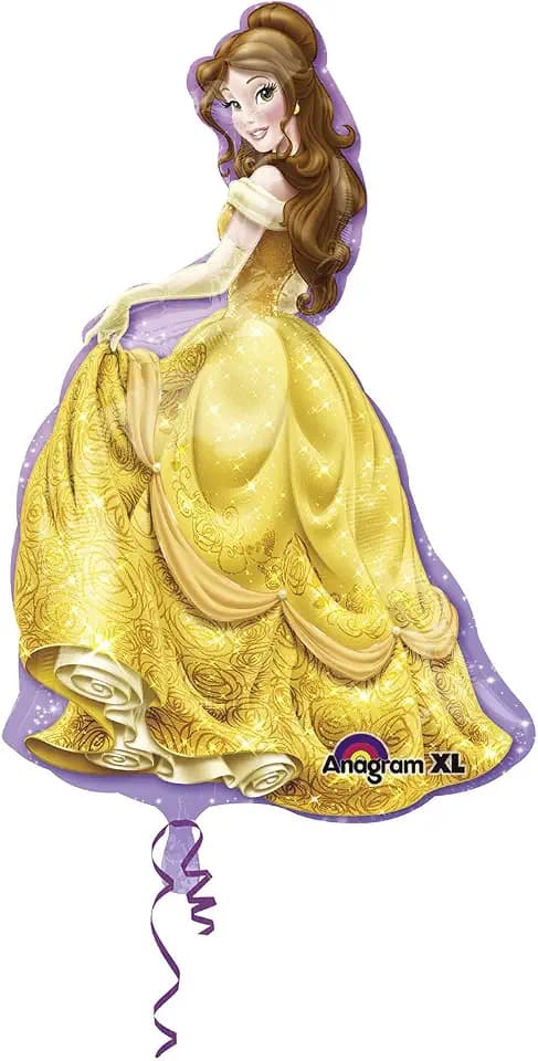 Disney Princess Belle 39 Inch Mylar Foil Balloon Supershape XL-1 Piece