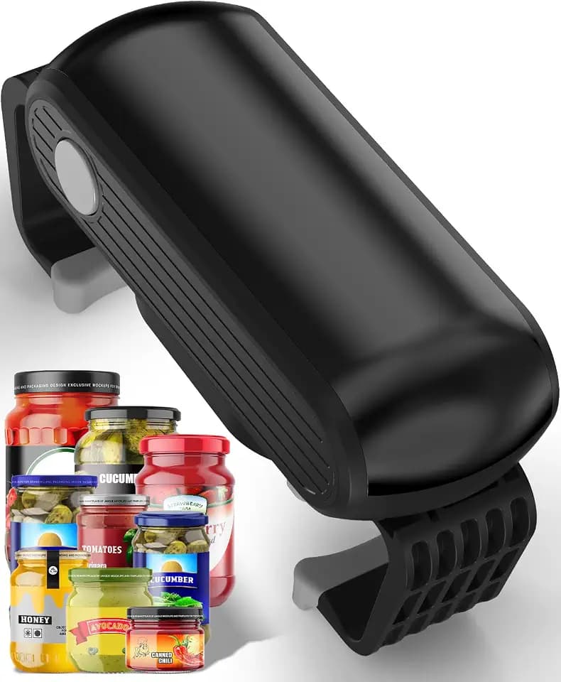 Jar Opener Kitchen Gadget for Screw-Top Glass Jars