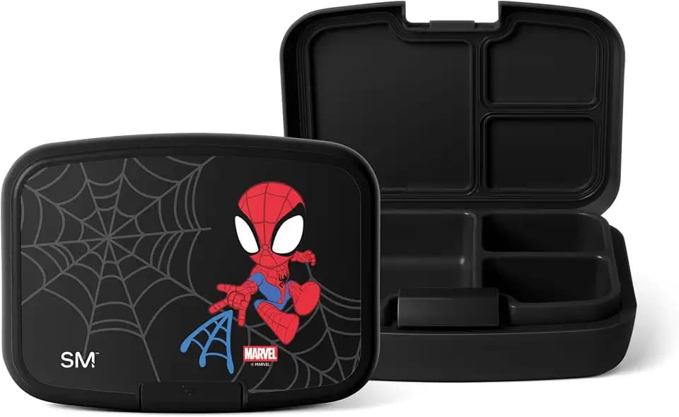 Simple Modern Marvel Spidey Kids Bento Box, Lunch Box | 3 Compartments