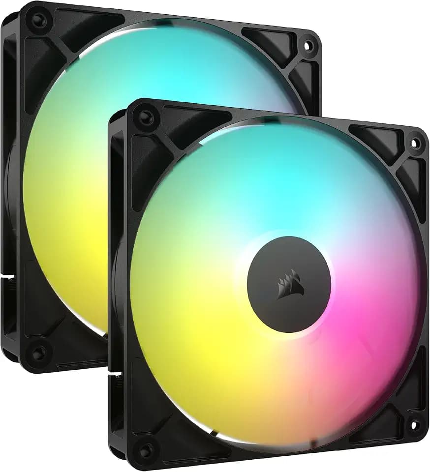 Ventola - Corsair - Rs140 Argb - 140 Mm - Confezione Da 2 - Controllo Pwm