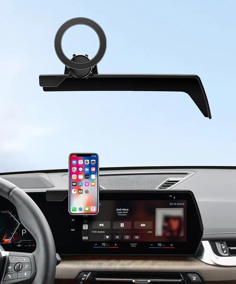 Car Phone Holder for BMW X1 2023-2026, X2 24-26 10.7" Screen Magsafe Mount