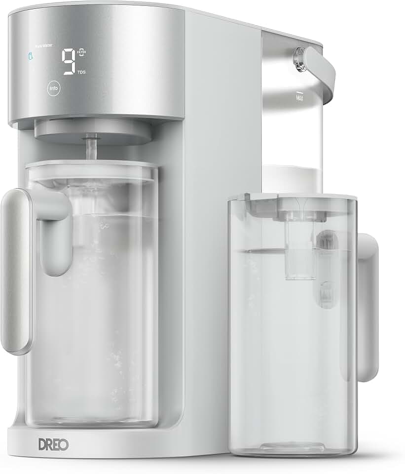 DREO Reverse Osmosis Water Filter Countertop System, RO Water Filter 113 5L