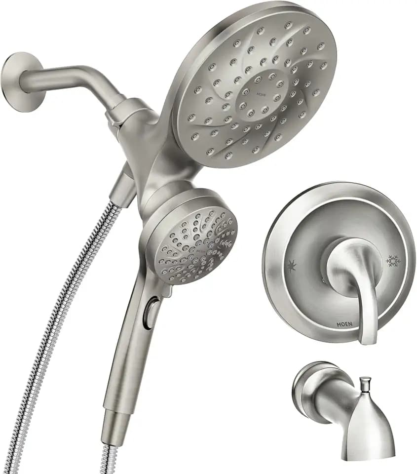 Moen 82304SRN Engage Magnetix Tub & Shower Trim Kit, Brushed Nickel