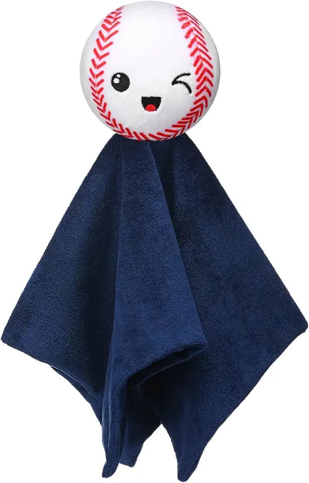 Fanfanwin 15" Cute Baseball Security Blanket