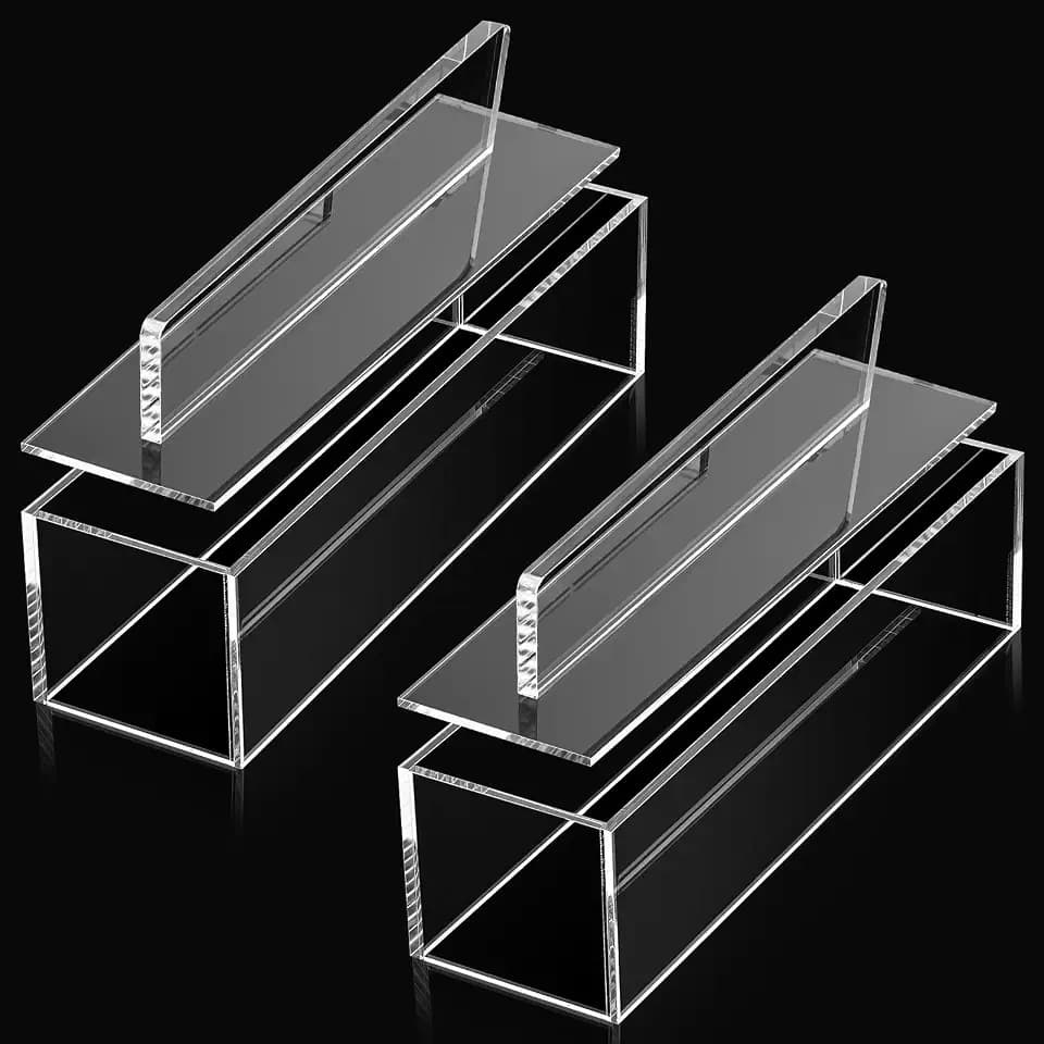 Zhehao 2 Pcs Acrylic Sushi Making Kit Musubi Maker 7.68 x 2.17 x 1.97 Inch