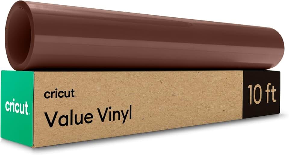 Cricut® Value Permanent Vinyl, Brown (12 in x 10 ft)
