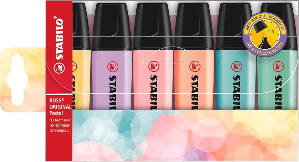 STABILO highlighter BOSS ORIGINAL Pastel