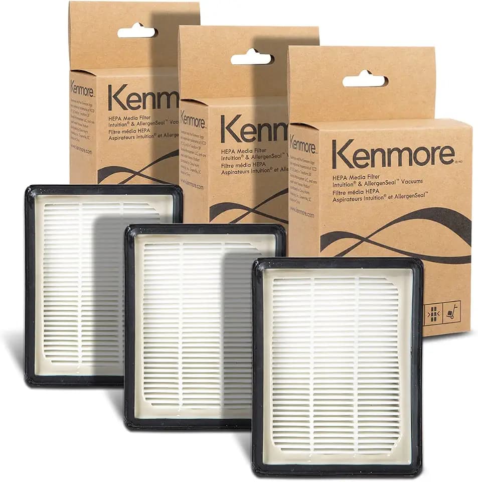 Kenmore K3010 3-Pack HEPA Replacement Filter for Upright Vacuum