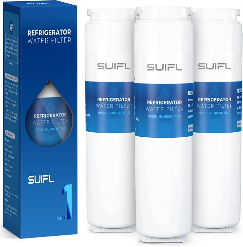 AVP-RWFFR Refrigerator Water Filter Replacement Cartridge, 3 Pack
