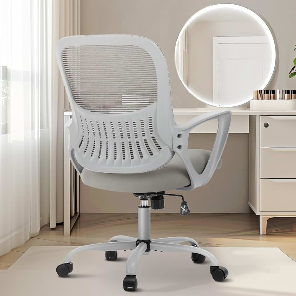 Sweetcrispy Ergonomic Office Desk Chair, Executive Mesh Computer Chair