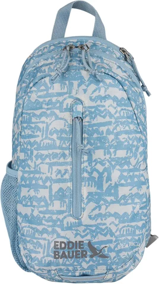 Eddie Bauer Stowaway Packable Sling Bag | Travel | Outdoor | Lightweight | Compact | Ripstop Nylon, Blue Fog-10L