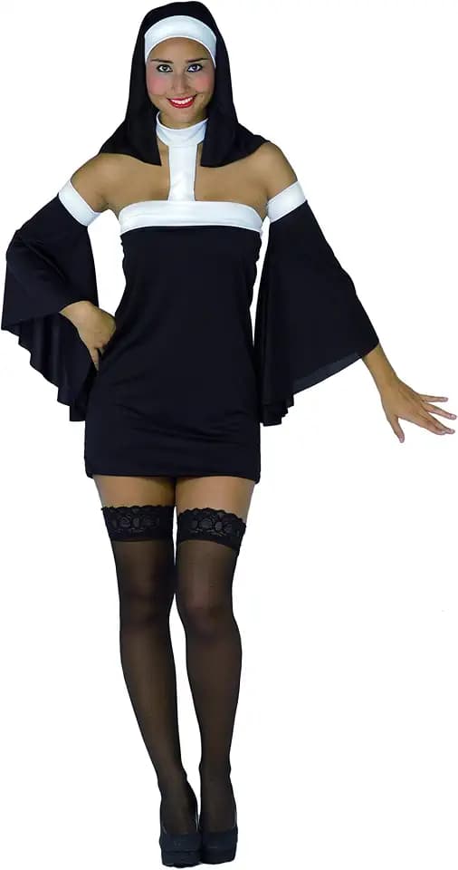 25878 Nonne Nonne Sexy Kostüm Burlesque Frauen Erwachsene