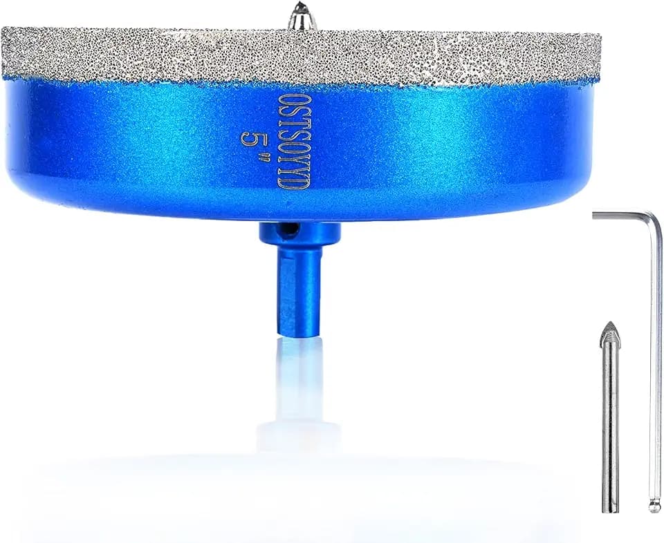 4-3/4 inch Diamond Hole-Saw Bits with Pilot Drill Bit 120mm Tile Hole Saws