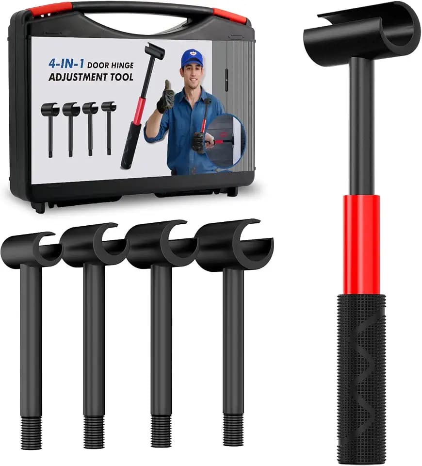 4 in 1 Door Hinge Adjustment Tool Upgraded, Hinge Gap Adjusting Wrench