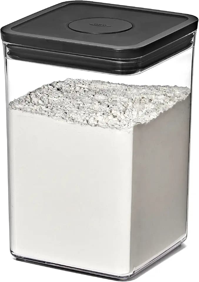 OXO Good Grips POP Container, 4.4 qt /4.2 L, Matte Black