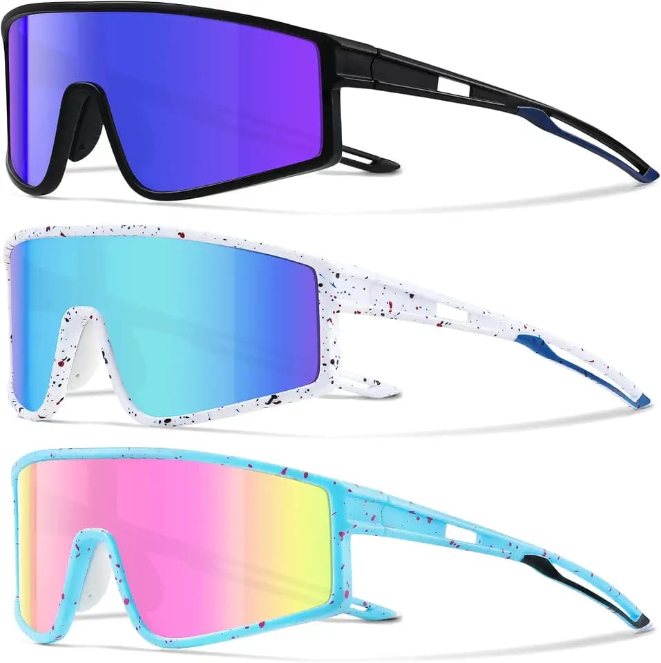 Kids Polarized Sunglasses Youth Baseball Sun Glasses for Boys Girls