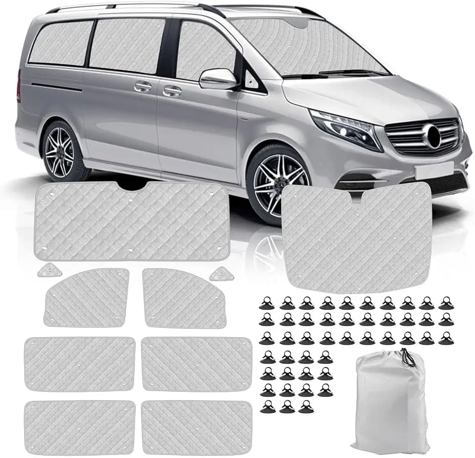 Sonnenschutz Thermomatte Ersatz für Mercedes Vito W447/Viano LWB 2014-2026