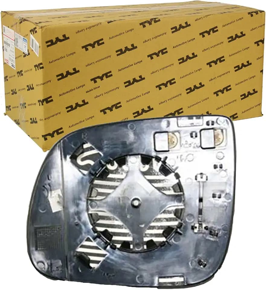 TYC 302-0089-1 Spiegelglas Glas Aussenspiegel konvex beheizbar rechts Kompatibel mit AUDI Q5 8RB Q7 4LB