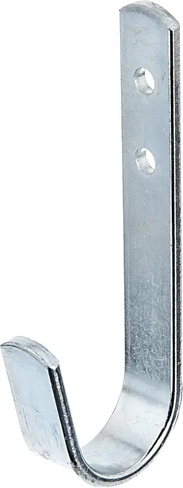 Alberts 856090 Wandhaken | wahlweise in verschiedenen Ausführungen | gebogen | galvanisch blau verzinkt | 90 x 30 mm | 20er Set