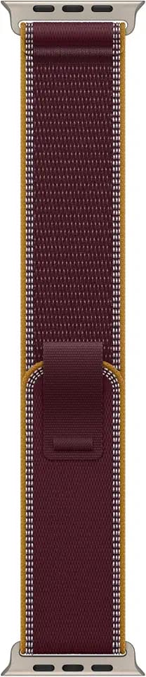 Apple Watch Band - Trail Loop - 49 mm - Burgunder - M/L