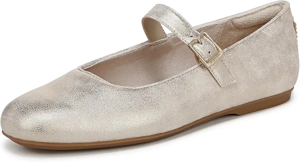 Dr. Scholl's Shoes Women's Wexley Jane Mary Jane Flats, Comfortable Flats