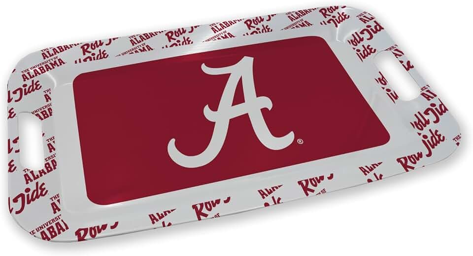 NCAA Alabama Crimson Tide Melamine Party Tray