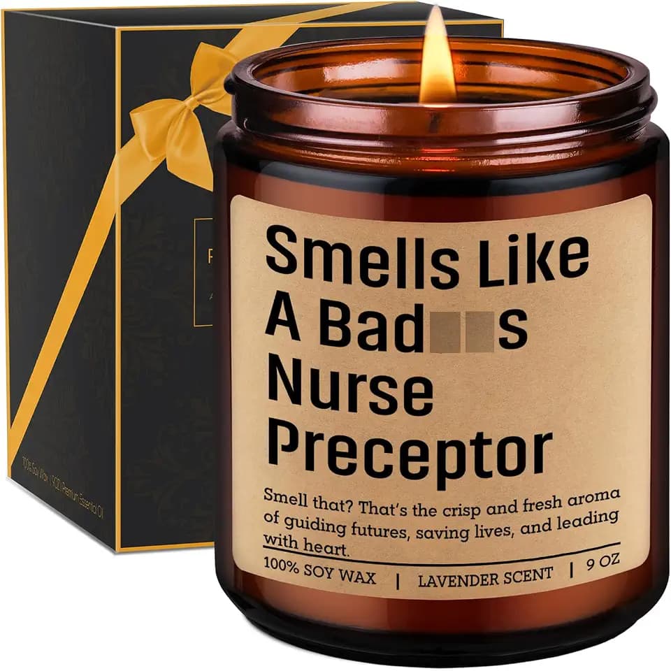 GSPY Candle, Nurse Preceptor Gifts, Preceptor Gifts Nursing
