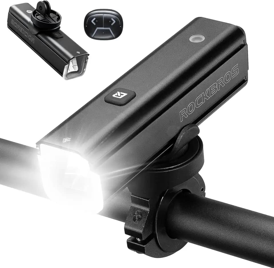 ROCKBROS 1500/1000 Lumens Bike Light Bright Bicycle Headlight Front Light