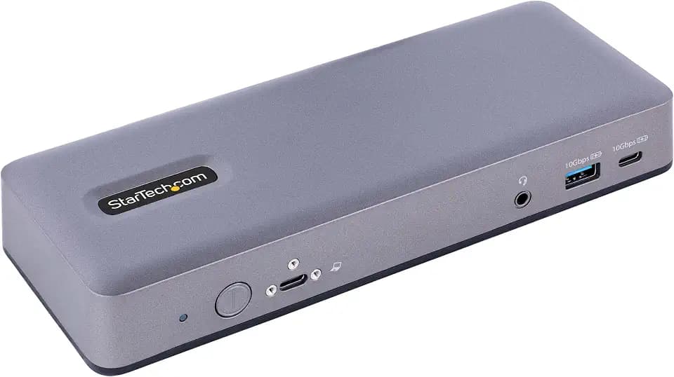 StarTech USB-C Dreifach 4K30/Dual 4K60 Chromebook Dock, 7-Port Hub