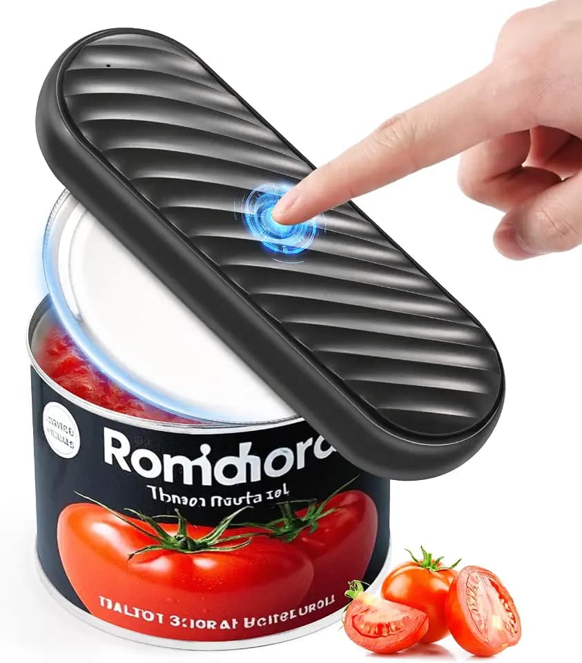 Rechargeable Electric Can Opener with Replaceable Blades for Seniors