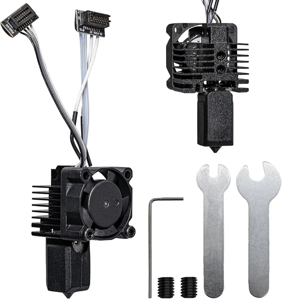 P1P P1S Hardened Steel Hotend Kit with Fan for Bambu Lab P1 Seri 3D Printer