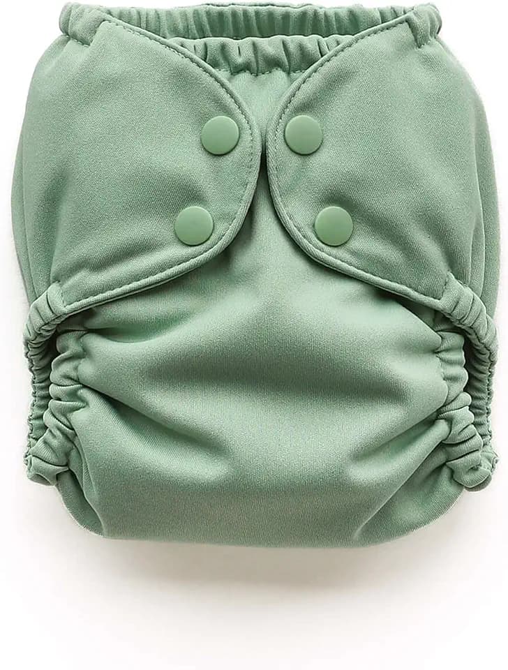Esembly Cloth Diaper Cover, Willow, Size 1 (7-17lbs)