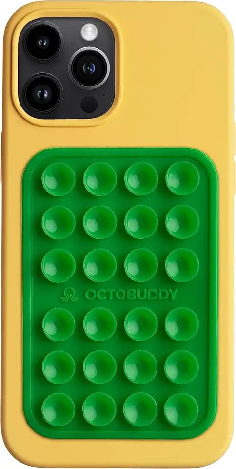 OCTOBUDDY Classic MAX - Silicone Suction Phone Case Adhesive Mount