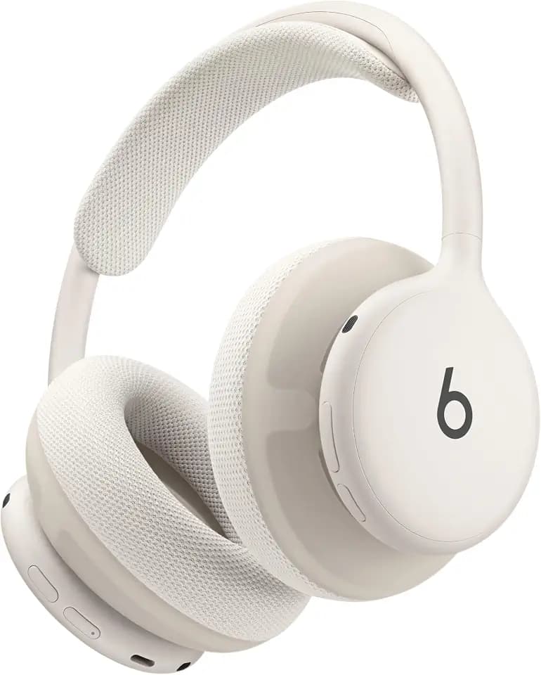 Beats 360 – Over-Ear Kopfhörer mit austauschbaren Polstern, schweiß- und wasserbeständig mit Geräuschunterdrückung – in Wolke mit wolkefarbenen Performance-Polstern aus Strickgewebe
