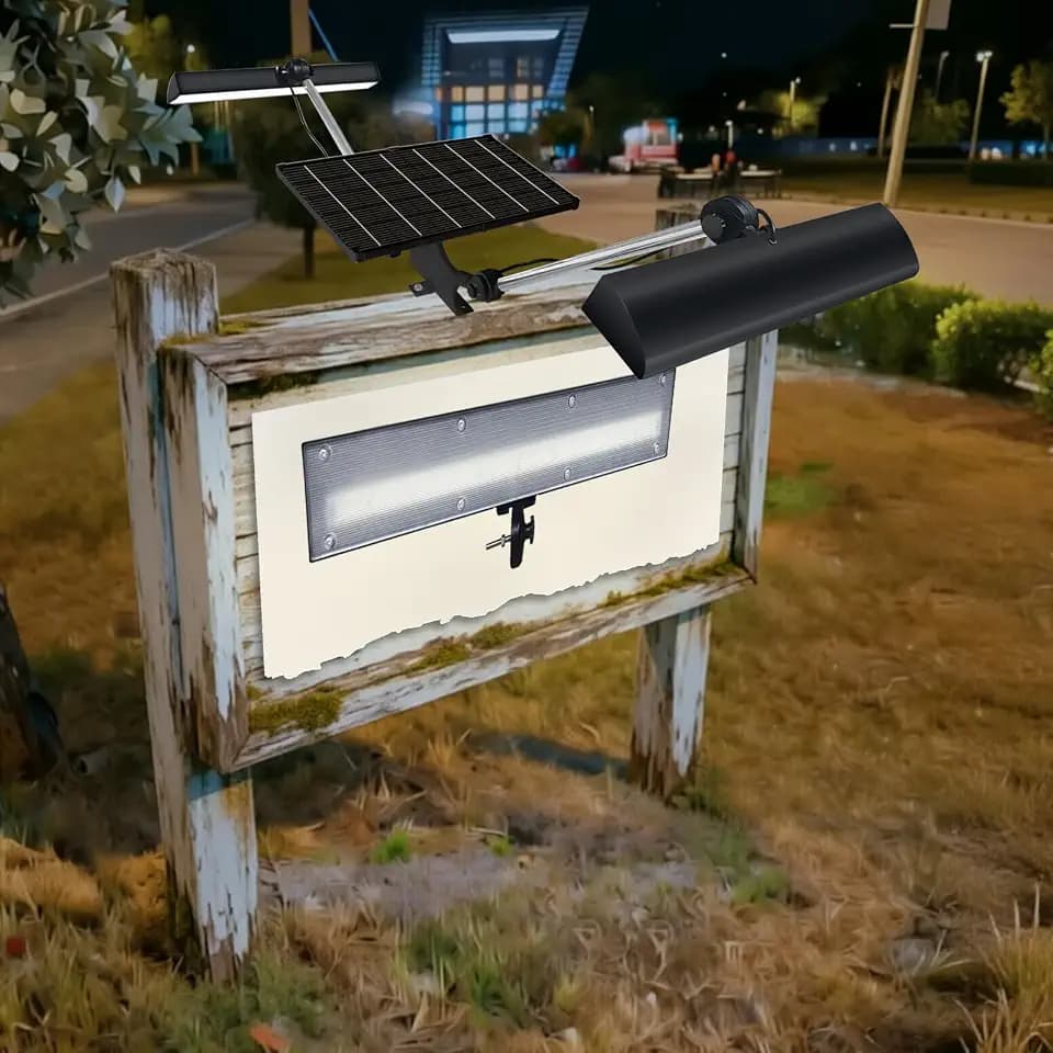 Outdoor Solar Sign Light
