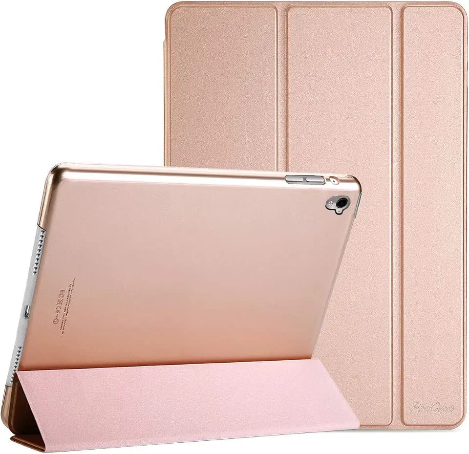 ProCase Hülle für iPad Pro 9,7 Zoll 2016, Schutzhülle Leicht Dünn Hart Smart Case Cover Kompatibel mit 9,7" iPad Pro 9.7 (A1673 A1674 A1675) –Roségold